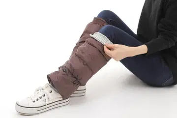 광전자 정전기 방지 축열 전자파 흡수 탈취 항균 다운 레그 워머