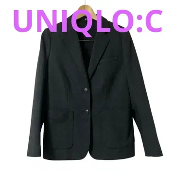 [ 미사용 새상품 ] UNIQLO:C 유니클로 브러쉬드 저지 자켓 M