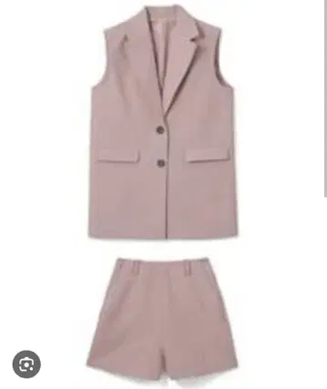 GRL 옅은 핑크 셋업 S 사이즈 [ 배송비 포함 ]