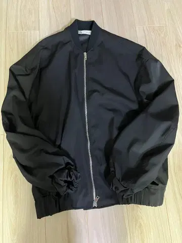 ZARA 여성용 블루종 블랙