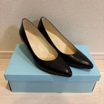 YOSHITO 요시토 D9300 포멀 블랙 펌프스 22cm