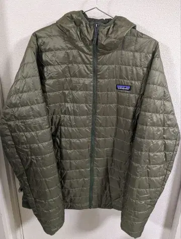 새상품급 Patagonia Nano Puff Hoody 올리브 L
