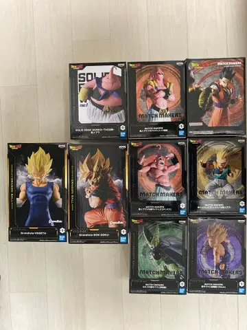 드래곤볼 피규어 묶음 판매