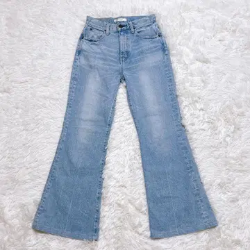 마우지 MVS 플레어 데님 라이트 블루 사이즈 25