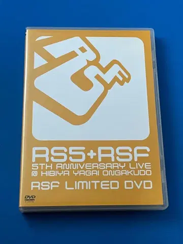 DVD RIP SLYME 립슬라임 RS5+RSF 5TH LIVE
