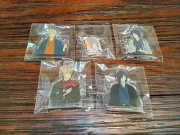 나츠메 우인장 and GALLERY 특전 아크릴 키링 전 5종 세트