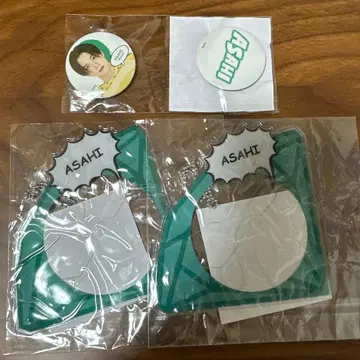 TREASURE 아사히 캔뱃지 케이스