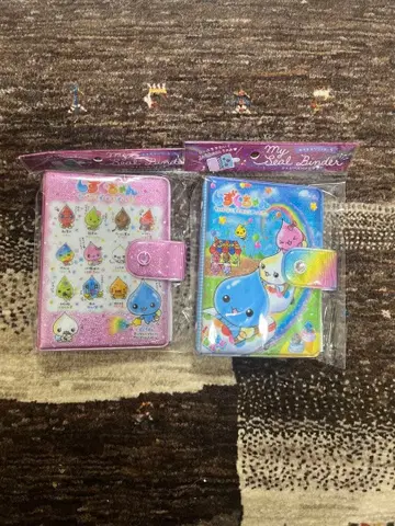 물방울 씰북 모자 꽁지 드롭씰 촉촉 말랑 말랑