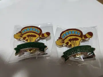 지브리 파크 고양이 버스 핀 배지 스즈키 토시오와 지브리전 2개 세트