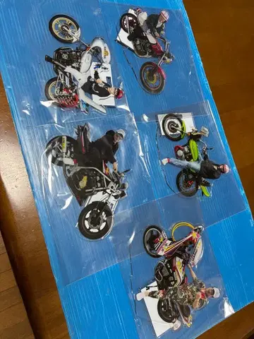 사타 빌더즈 독백극 8 아크릴 스탠드 풀세트