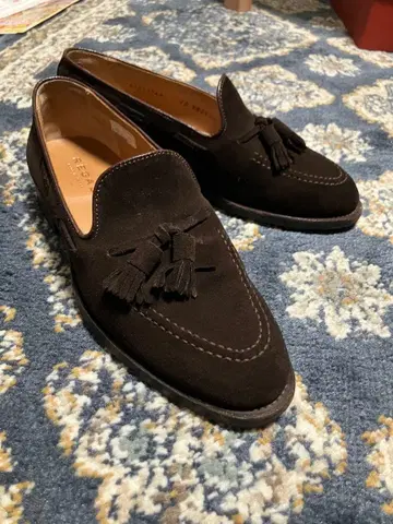 REGAL 다크 브라운 태슬 로퍼