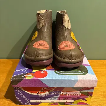 Estacion 도넛 자수 숏부츠 M