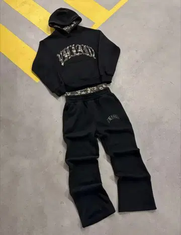 일군 확정 로고 후드티 세트