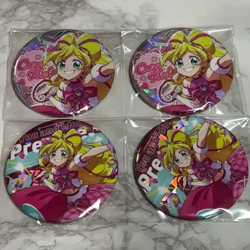 너와 아이돌 프리큐어 드림 스테이지 캔뱃지 큐어 아이돌 2종 8개