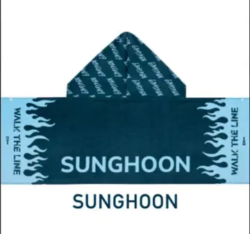 ENHYPEN 성훈 WTL 후드 타월