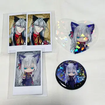 악마고양이 난자 콜라보 시로 세트