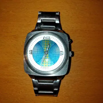 Fossil 스퀘어 페이스 손목시계