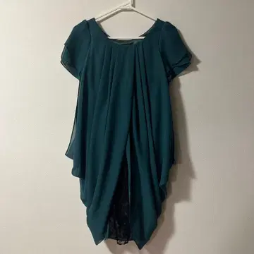 틸 쉬폰 플레어 슬리브 드레스 9호