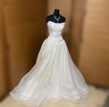 화이트 웨딩 드레스 세퍼레이트 타입