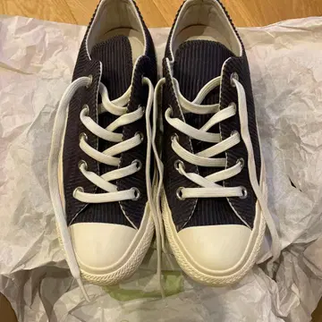 컨버스 코듀로이 네이비 23cm