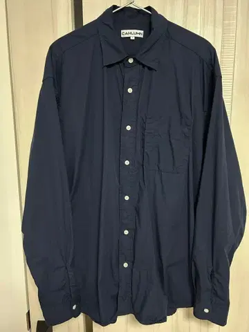 CAHLUMN 카우람 네이비 긴팔 셔츠 L 사이즈 하세가와 아키오