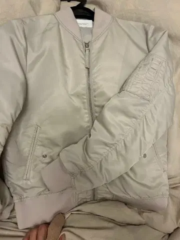 BEAUTY&YOUTH MA-1 자켓 베이지