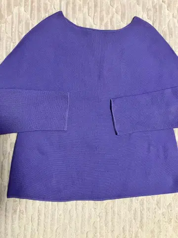 SHIPS 깨끗한 등나무색 긴팔 니트