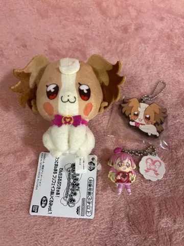 원더풀 프리큐어 이누카이 코무기 큐어 원더풀 봉제 인형 키링