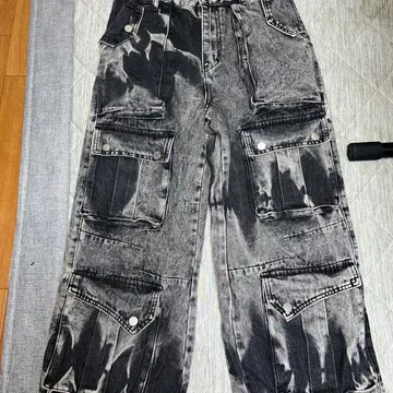 VOLCAN 블리치 카고 팬츠