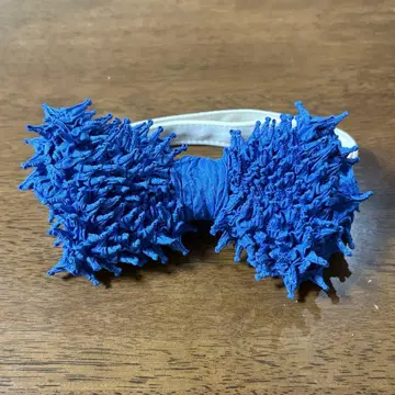 밤 나비 넥타이 블루 가시