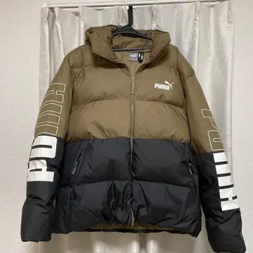 PUMA 후드 부착 다운 자켓 XL 사이즈