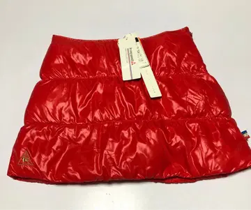 르꼬끄 스포르티프 빨간색 스커트 보온 따뜻한