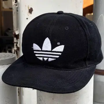 80s 90s adidas 트레포일 로고 갭 블랙