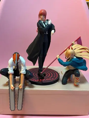 덴지 마키마 파워 피규어 3체 세트