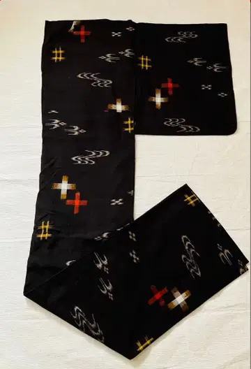 쿠메지마 카스리츠무기 단기모노