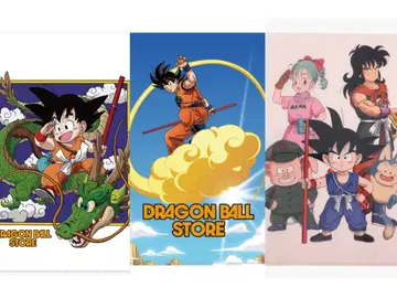 드래곤볼 스토어 한정판 클리어 파일 3종 세트