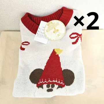 릴리 릴린 크리스마스 스웨터 디즈니 2벌 세트