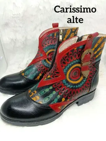 Carissimo alte 가죽 부츠 24cm 칼리시모알테