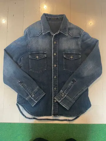 밴야드 스톰 데님 긴팔 셔츠