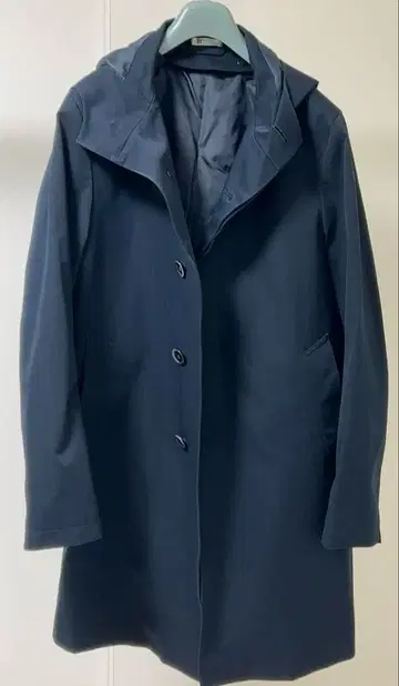 SUIT SELECT [ RBC ] 후디드 코트/네이비