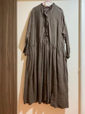 nest Robe 천연 염색 린넨 원피스