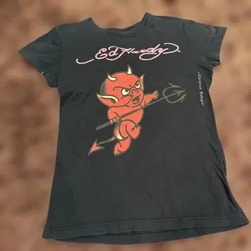 Ed Hardy 반팔 T셔츠 S 사이즈 블랙