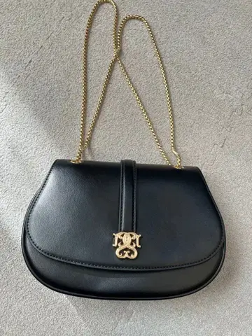 미사용 스나이델 라운드 메탈 숄더백