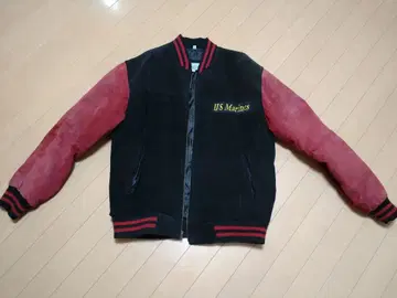 US Marines 점퍼/블루종 블랙/빨간색