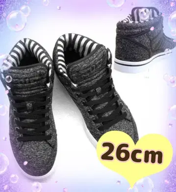 남성용 하이컷 스니커즈