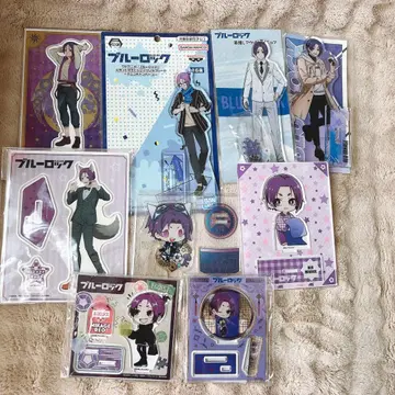 블루 록 아크릴 스탠드 미카게 레오