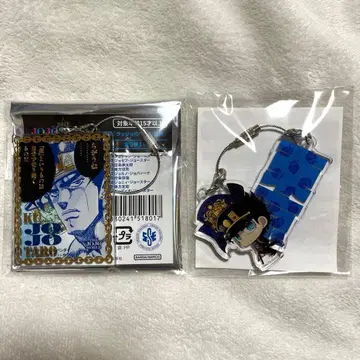 죠죠의 기묘한 모험 와이어 키링 죠죠월드 도쿄 쿠죠 죠타로