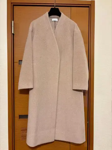 PLST 베이지 롱 코트