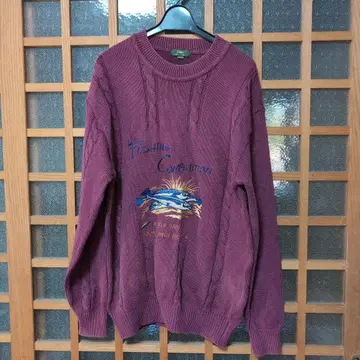 Guy 낚시 네이비 스웨터 M