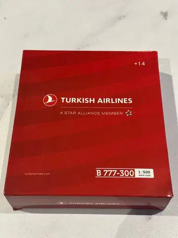 TURKISH AIRLINES/터키항공 모델 플레인 B777-300